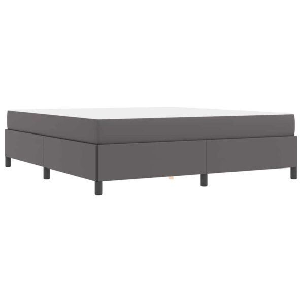 vidaXL Rám postele s matracmi Sivá 180 x 200 cm látka – Obrázok 6