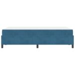 vidaXL Rám postele s matracmi Tmavomodrá 120 x 200 cm látka – Obrázok 8