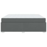 vidaXL Rám postele Iný Tmavo šedá 180 x 200 cm látka – Obrázok 7