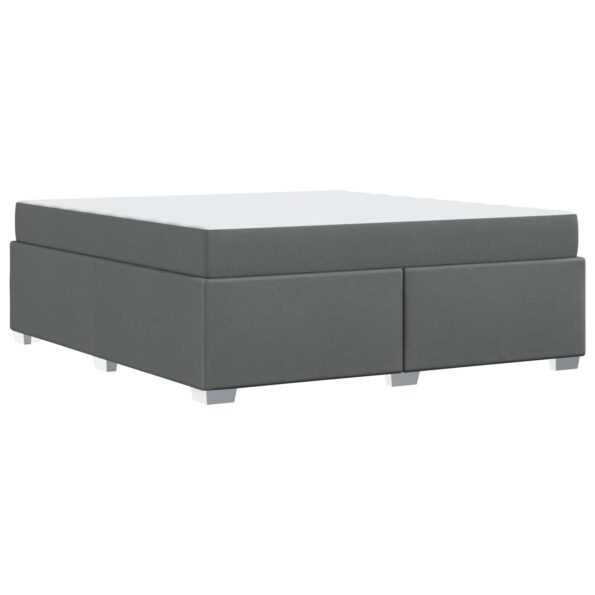 vidaXL Rám postele Iný Tmavo šedá 180 x 200 cm látka – Obrázok 8