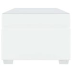 vidaXL Rám postele Iný Biela 80 x 200 cm Umelá koža – Obrázok 4