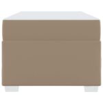 vidaXL Rám postele Iný Kapučínová 80 x 200 cm Umelá koža – Obrázok 4