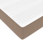 vidaXL Rám postele s matracmi Kapučínová 90 x 200 cm látka – Obrázok 10