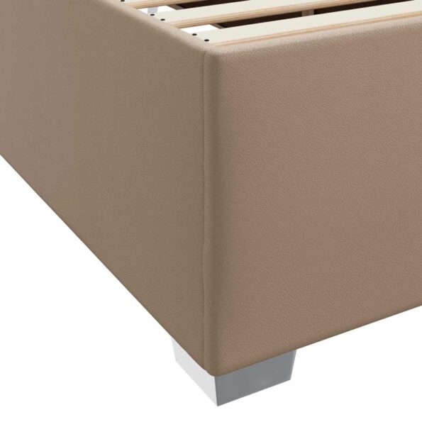 vidaXL Rám postele s matracmi Kapučínová 90 x 200 cm látka – Obrázok 9