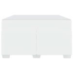 vidaXL Rám postele Iný Biela 120 x 200 cm Umelá koža – Obrázok 4