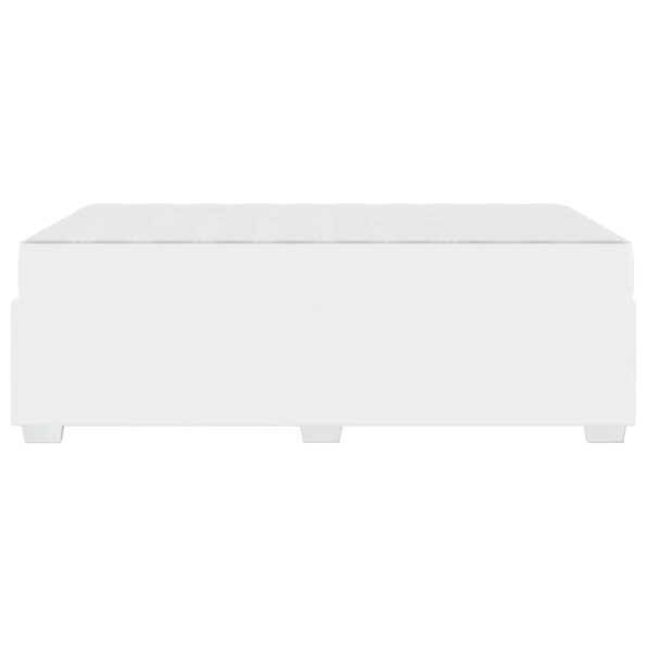 vidaXL Rám postele Iný Biela 120 x 200 cm Umelá koža – Obrázok 5