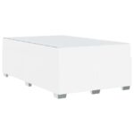 vidaXL Rám postele Iný Biela 120 x 200 cm Umelá koža – Obrázok 6