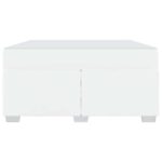 vidaXL Rám postele Iný Biela 140 x 200 cm Umelá koža – Obrázok 4