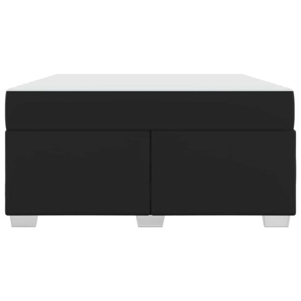 vidaXL Rám postele s matracmi Čierna 160 x 200 cm látka – Obrázok 6