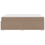 vidaXL Rám postele s matracmi Kapučínová 160 x 200 cm látka – Obrázok 5