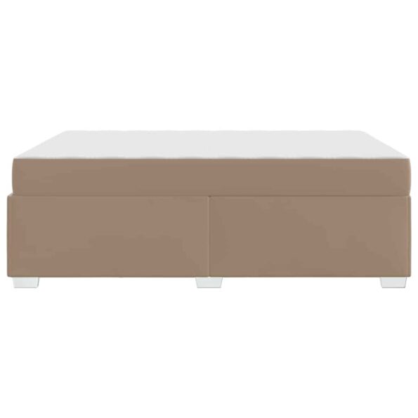 vidaXL Rám postele s matracmi Kapučínová 160 x 200 cm látka – Obrázok 5