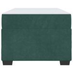vidaXL Rám postele s matracmi Tmavozelená 80 x 200 cm látka – Obrázok 4