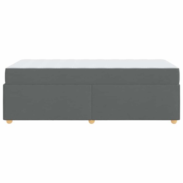 vidaXL Rám postele s matracmi Tmavo šedá 80 x 200 cm látka – Obrázok 5
