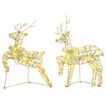 vidaXL LED soby s 180 LED-i 6 pcs Zlatá 64 x 42 x 15 cm PET – Obrázok 2