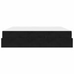 vidaXL Rám postele Iný Tmavozelená a biela 180 x 200 cm Zamat – Obrázok 4