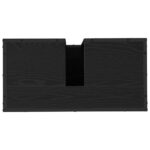 vidaXL Sada kúpeľňového nábytku 4 pcs Čierny dub 80 x 33 x 60 cm – Obrázok 11