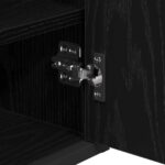 vidaXL Sada kúpeľňového nábytku 2 pcs Čierny dub Kompozitné drevo – Obrázok 11