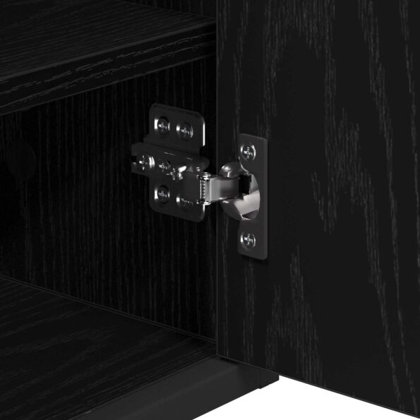 vidaXL Sada kúpeľňového nábytku 2 pcs Čierny dub Kompozitné drevo – Obrázok 11