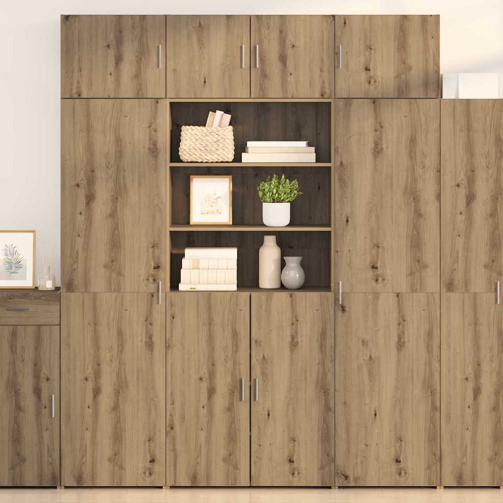 3402633_1.jpg vidaXL Highboard Remeselný dub 80 x 42,5 x 185 cm Kompozitné drevo – Obrázok 1