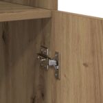 vidaXL Highboard Remeselný dub 80 x 42,5 x 185 cm Kompozitné drevo – Obrázok 10