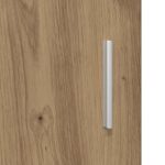 vidaXL Highboard Remeselný dub 80 x 42,5 x 185 cm Kompozitné drevo – Obrázok 11