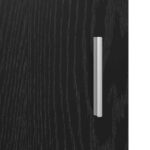 vidaXL Highboard Čierny dub 80 x 42,5 x 185 cm Kompozitné drevo – Obrázok 11