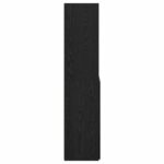 vidaXL Highboard Čierny dub 80 x 42,5 x 185 cm Kompozitné drevo – Obrázok 7