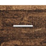 vidaXL Highboard Staré drevo 40 x 42,5 x 185 cm Kompozitné drevo – Obrázok 11