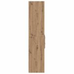 vidaXL Highboard Remeselný dub 45 x 42,5 x 185 cm Kompozitné drevo – Obrázok 7