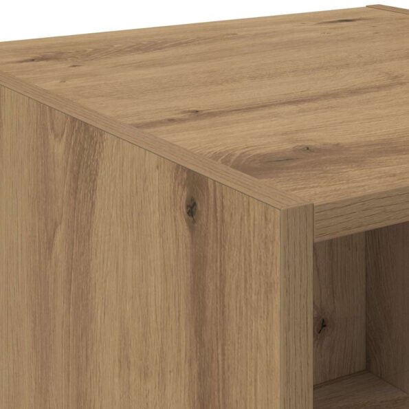 vidaXL Highboard Remeselný dub 45 x 42,5 x 185 cm Kompozitné drevo – Obrázok 9