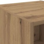 vidaXL Highboard Remeselný dub 50 x 42,5 x 185 cm Kompozitné drevo – Obrázok 9