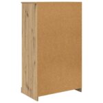 vidaXL Highboard so zásuvkou 3 pcs Remeselný dub Kompozitné drevo – Obrázok 11