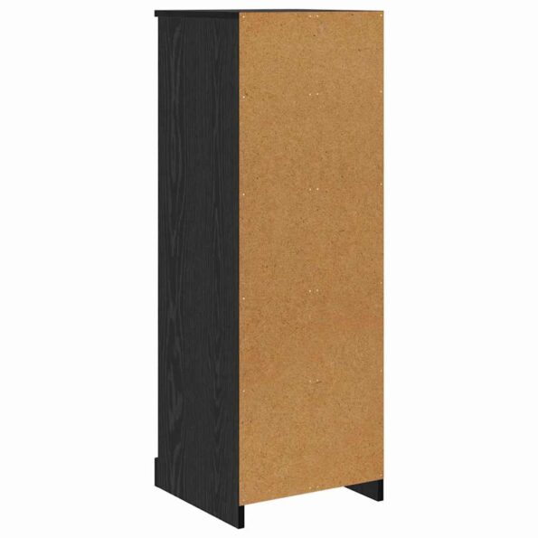 vidaXL Highboard so zásuvkou 3 pcs Čierny dub Kompozitné drevo – Obrázok 12