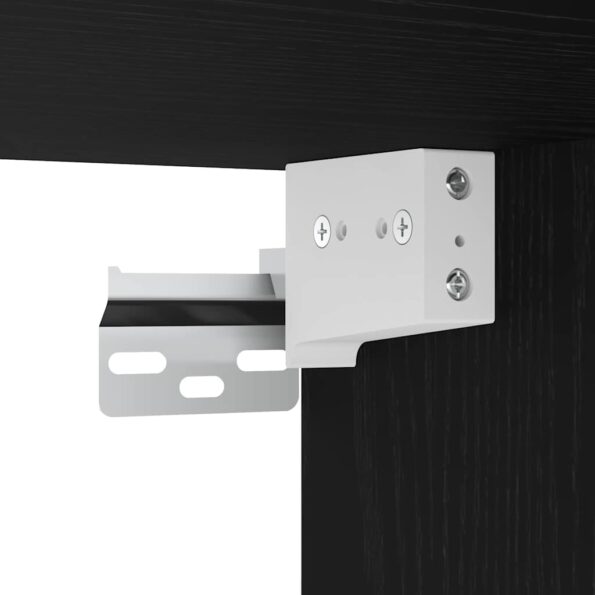 vidaXL Highboard Čierny dub 69,5 x 34 x 90 cm Kompozitné drevo – Obrázok 12