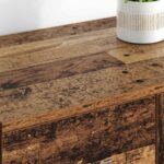 vidaXL Komody so zásuvkou Corona 2 pcs Staré drevo 59 x 39 x 80 cm – Obrázok 4