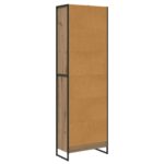 vidaXL Knižnica 2 pcs Remeselnícky dub 60 x 30 x 189,5 cm – Obrázok 7