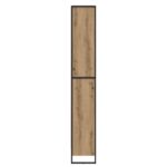 vidaXL Knižnica 2 pcs Remeselnícky dub 80 x 30 x 189,5 cm – Obrázok 6