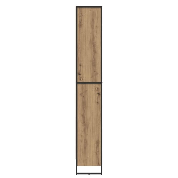 vidaXL Knižnica 2 pcs Remeselnícky dub 80 x 30 x 189,5 cm – Obrázok 6