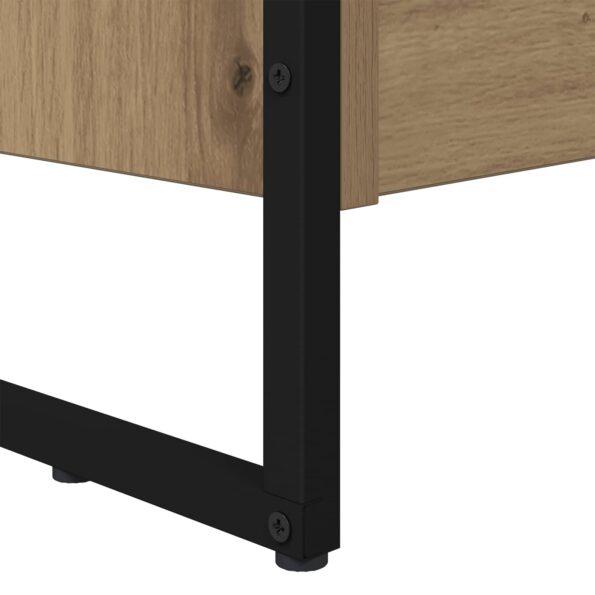vidaXL Knižnica 2 pcs Remeselnícky dub 80 x 30 x 189,5 cm – Obrázok 9