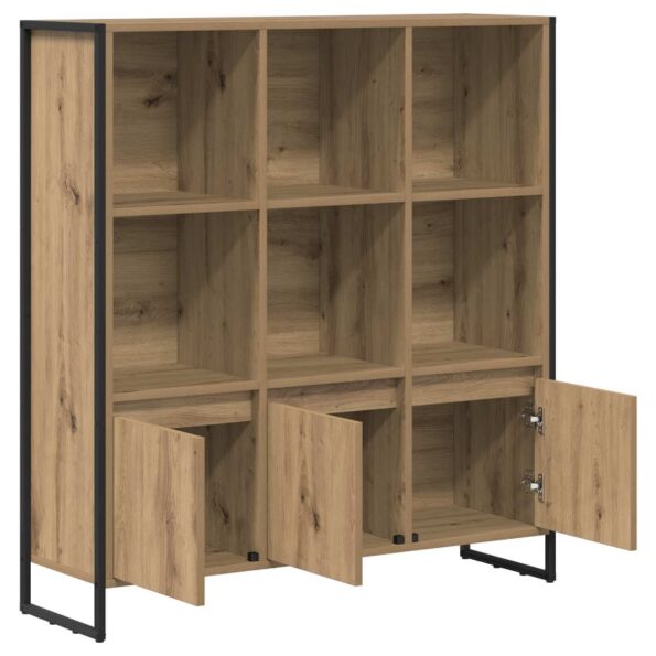 vidaXL Knižnica 2 pcs Remeselnícky dub 99,5 x 30 x 108 cm – Obrázok 5