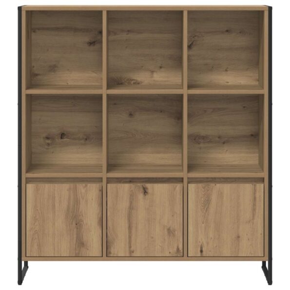 vidaXL Knižnica 2 pcs Remeselnícky dub 99,5 x 30 x 108 cm – Obrázok 6