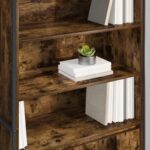 vidaXL Vysoké skrinky 2 pcs Dymová dub 60 x 36 x 300 cm – Obrázok 4