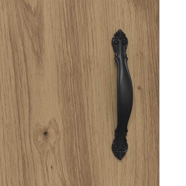 vidaXL Highboard 2 pcs Remeselný dub Konštrukčné drevo a sklo – Obrázok 13