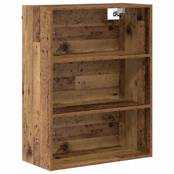 vidaXL Highboard Staré drevo 69,5 x 34 x 180 cm – Obrázok 5