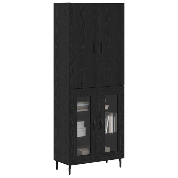 vidaXL Highboard Remeselný dub 69,5 x 34 x 180 cm – Obrázok 3