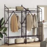 vidaXL Otvorená skriňa Jednofarebný