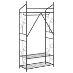 vidaXL Otvorená skriňa Jednofarebný – Obrázok 8