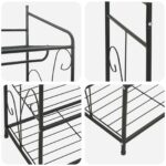 vidaXL Otvorená skriňa Jednofarebný – Obrázok 9