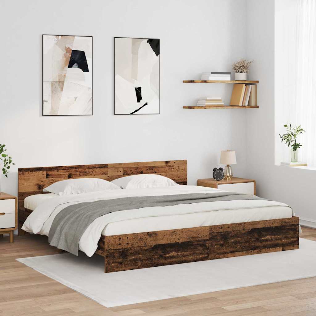 3403595_1.jpg vidaXL Rám postele Staré drevo 180 x 200 cm Kompozitné drevo – Obrázok 1