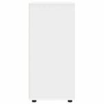 vidaXL Úložné skrine 2 pcs Biela 80 x 48 x 105 cm Kompozitné drevo – Obrázok 9